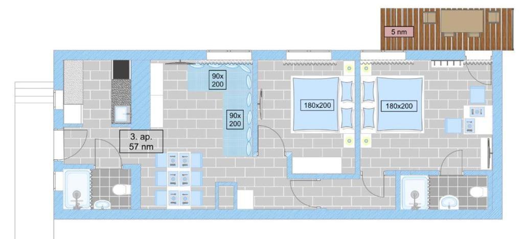 Topart Apartman I Balatonfenyves Exterior photo